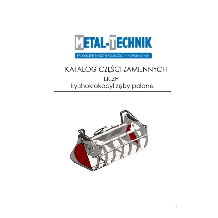 Części zamienne - Łycho - Krokodyl zęby palone